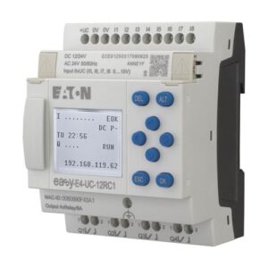 EASY-E4-UC-12RC1 APARATO BASE. E=8dig S=4relê  T´  24VDC/AC 197211