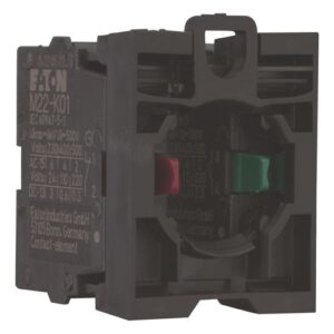 M22-AK11  BASE PARA BOTONERIA 22mmD CON 2 CONTACTOS 1Na+1Nc 216505