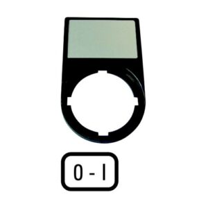 M22S-ST-X89  PORTA-ETIQUETA "0-I"  50x30mm 218147