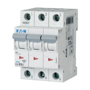 PLS6-C16/3-MW   INTERRUPTOR RIEL DIN 3P  16A    6KA CURVA-C  242949